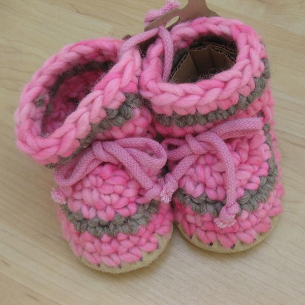 Padraig Cottage Pink Stripe Slippers